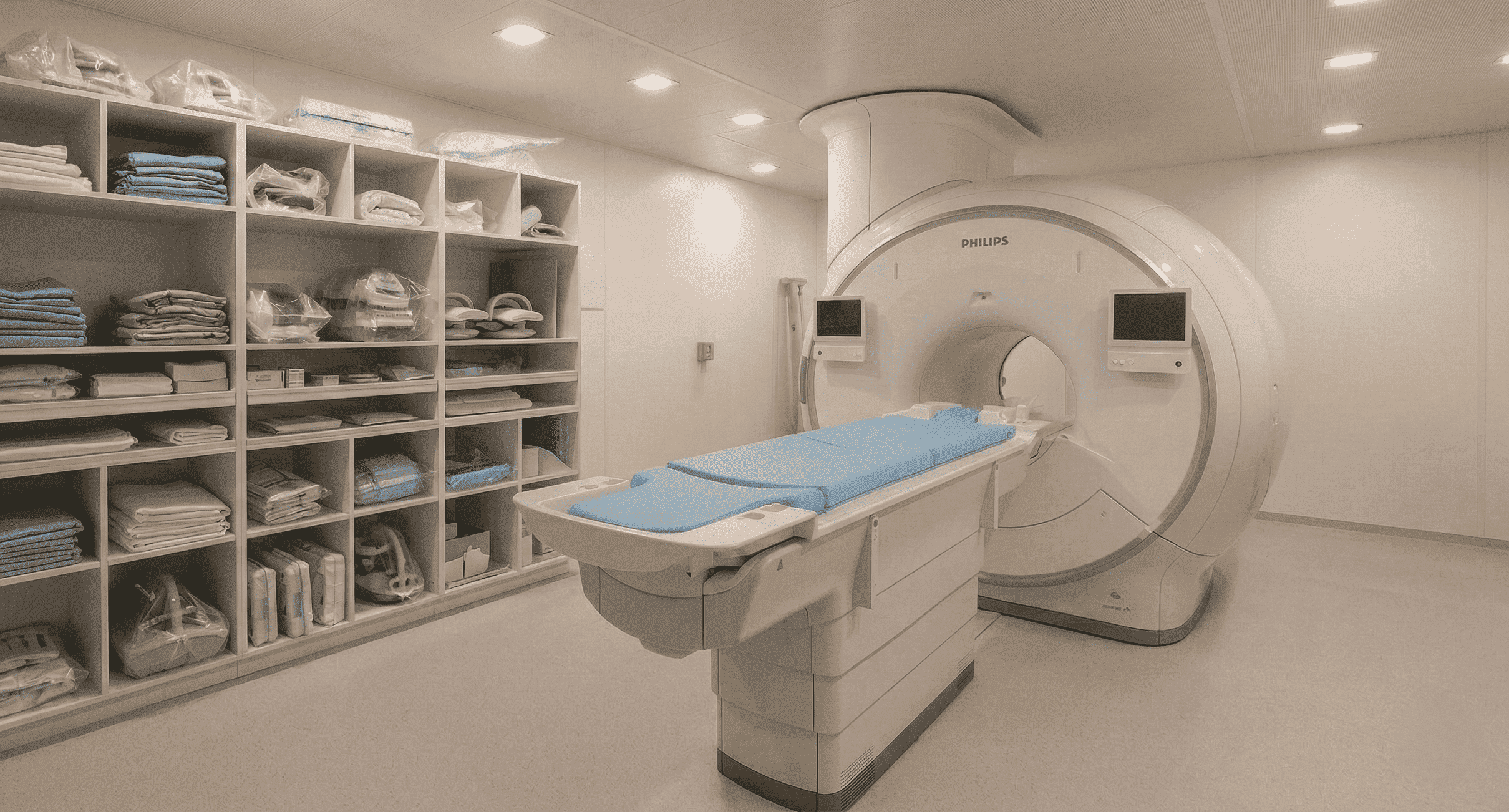 Nuova risonanza magnetica da 1,5 tesla con tunnel da 70 cm installata presso l'ospedale di Città di Castello.